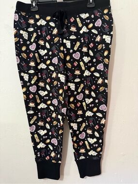 Studio Ghibli Kiki's Delivery Service Jiji Sweets Pajama Pants featuring